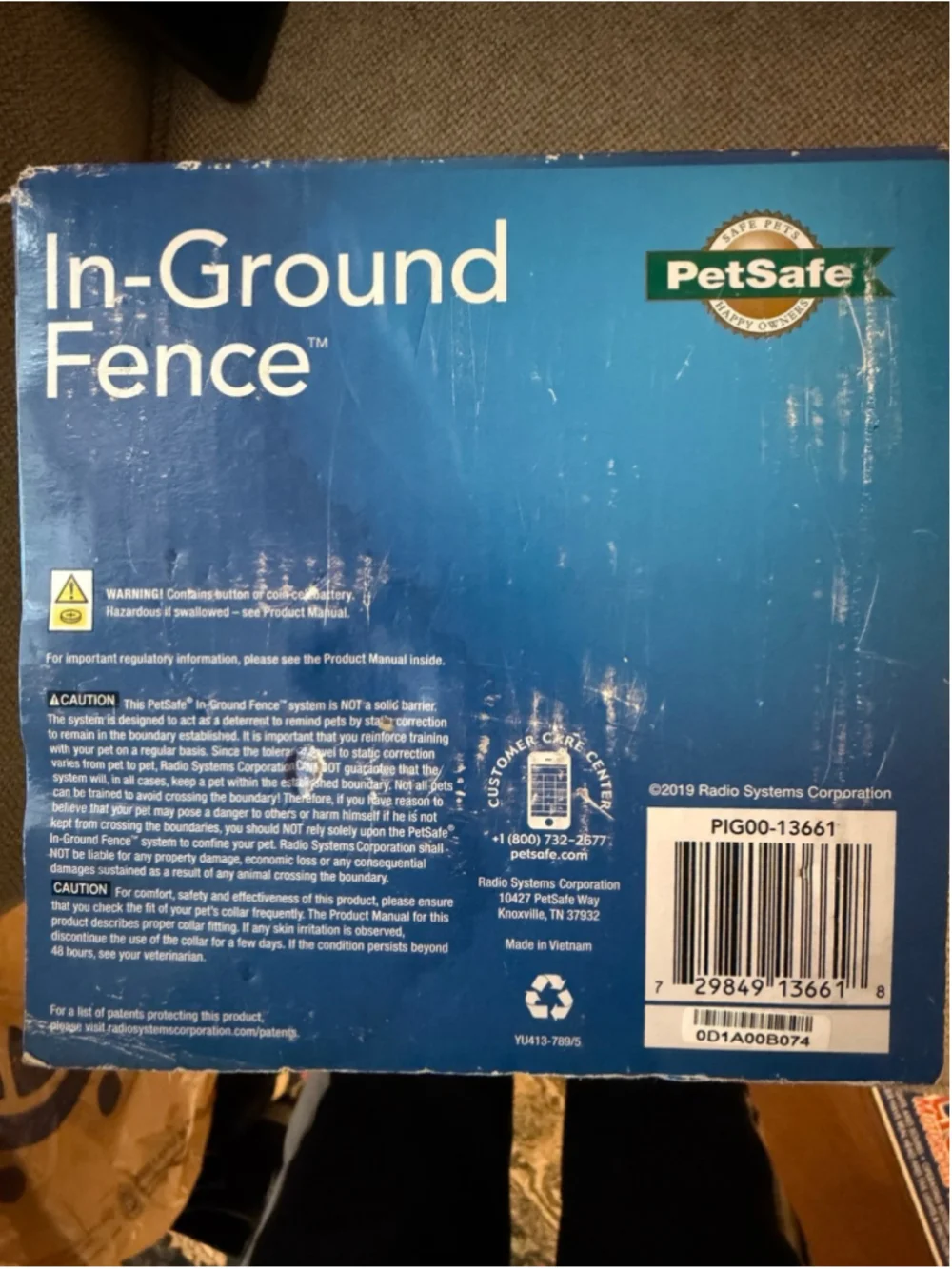 The PetSafe In-Ground Fence System (PIG00-13661) UNOPENED